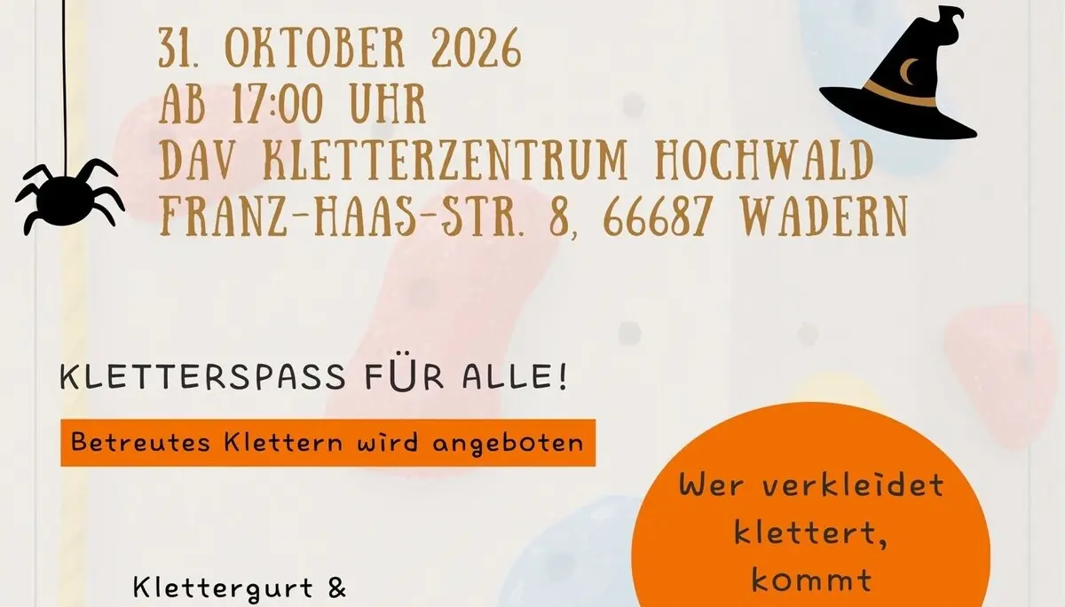 Plakat Halloween | © DAV Hochwald